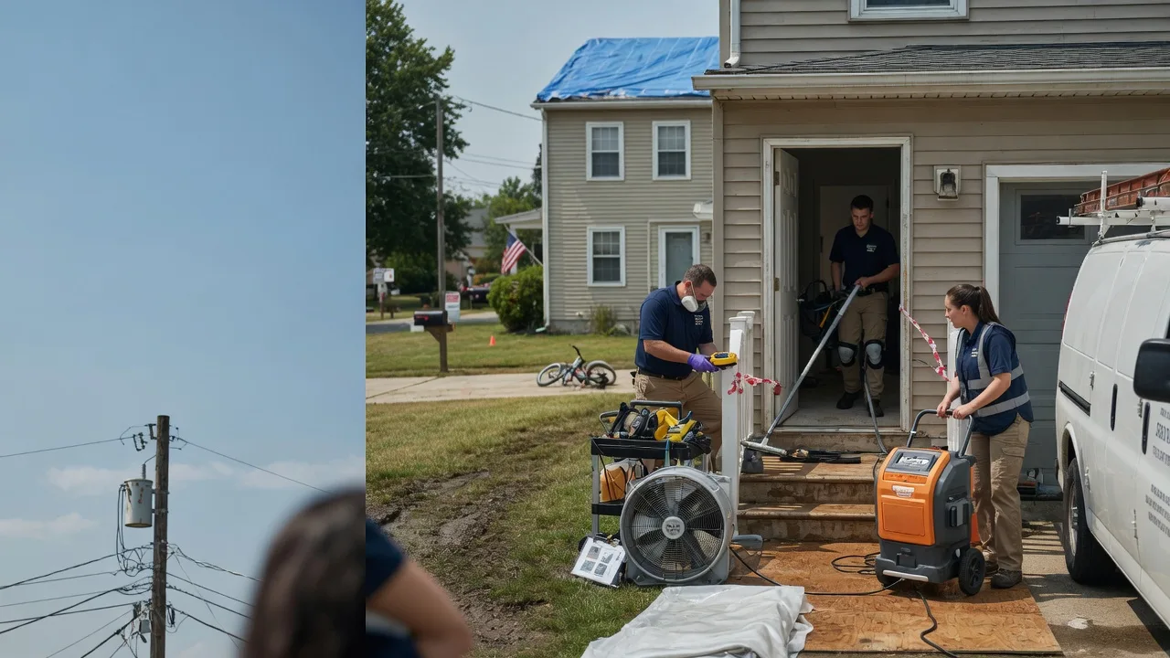 Water Damage Repair in Northpoint, PA near me